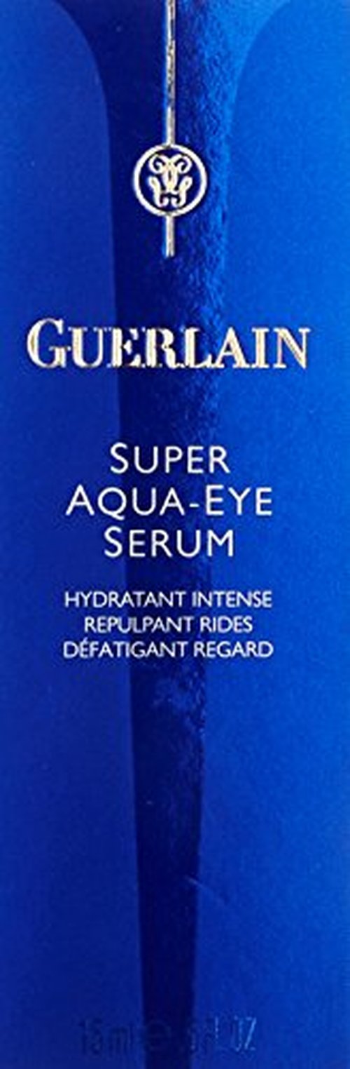 Guerlain Super Aqua Eye Serum Intense Hydration Wrinkle Serum Plumper for Unisex, 0.5 Ounce