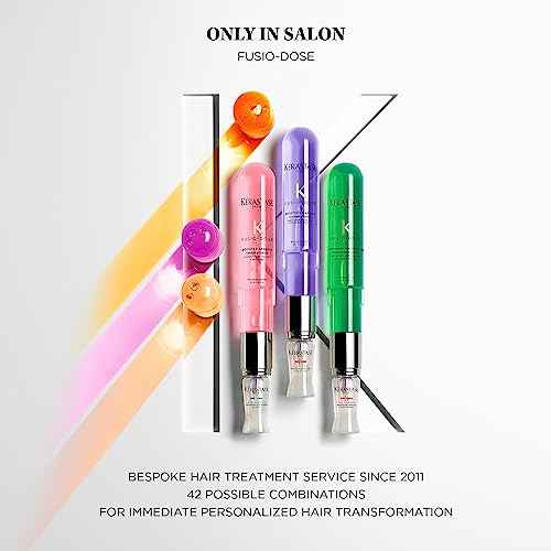 Kerastase Blond Absolu Ultra-Violet Purple Hair Mask For Lightened, Highlighted and Grey Hair - Neutralizes Brassy and Yellow Undertones With Hyaluronic Acid, 6.8 Fl Oz