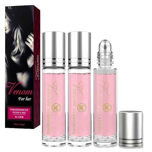 3Pcs Lunex Phero Perfume,pheromones perfumes for women,Roll On Perfume, Portable Perfumes Long Lasting Female