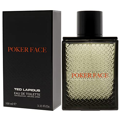Ted Lapidus Poker Face EDT Spray Men 3.4 oz