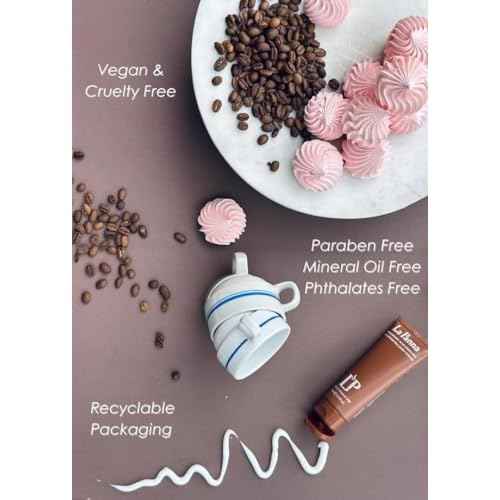 Coffee & Coconut Milk Body Cream for Women & Men | Deep Moisture Body Cream with Hyaluronic Acid & Vitamin E | For Extra Dry, Flaky Skin| Fast Absorbing | Cruelty-Free & Vegan | 6.7 fl oz