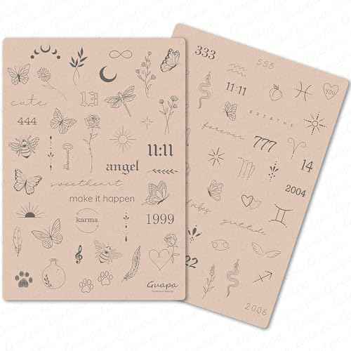 3PCS Rasmet Silicone Tattoo Training Pad 1.5mm Thickness Double Sided Pre-printed Gray Design Fine Line Tiny Tattoo Practice Skin for Tattoo Line Practice Tattoo Shading (3PCS Beige Pad)