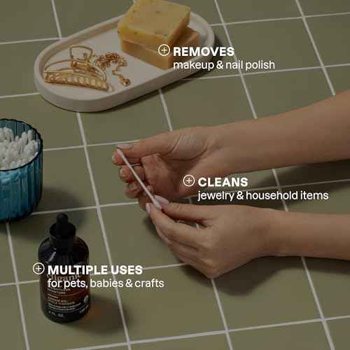 Cliganic Organic Cotton Swabs, 400 Count - 100% Pure Natural Cotton, Chlorine-Free Hypoallergenic, Soft, Gentle & Absorbent Paper Buds