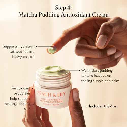 Peach & Lily - Glass Skin Discovery Kit (4 Products) - 1 Cleanser, 1 Essence, 1 Serum & 1 Cream - Skin Care Set - Acne Routine - Travel Essentials - Self Care - Vegan & Cruelty Free - Korean Beauty