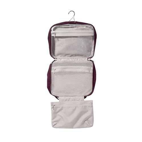 Baggallini Hanging Travel Toiletry Kit - Lightweight 6x10 Inch Makeup Bag