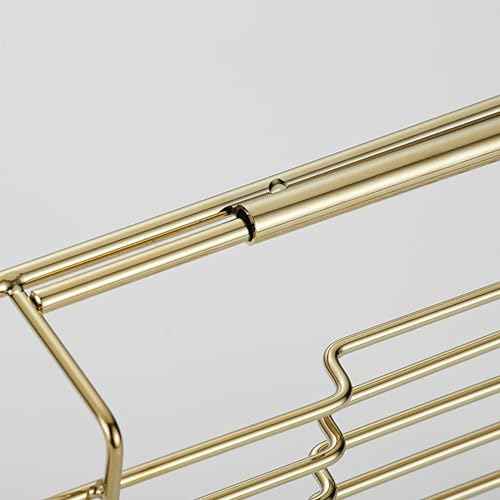 Stainless Steel Bathtub Caddy Tray, Expandable Bath Tub Table, Adjustable Bathroom Tray, Bath Organizer Tub Shelf,Silver,26.8~35.4in