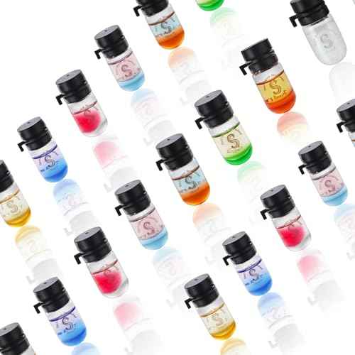 36pcs luxurious Scented Hair Perfume Oil 9 in 1,9 Varied Fragrances,Anti Frizzy,Avocado Oil,Moisturize Dry Damaged Hair,Splash'n Shine,Smoothing, Mini Bottles,Hair Care Set,Smell Good,Gift for Women