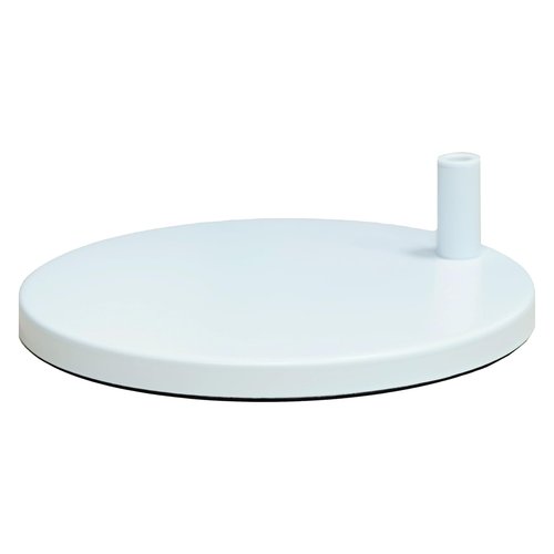 bemelux Desktop Base of LED Half Moon Light for Nail Desk (White)
