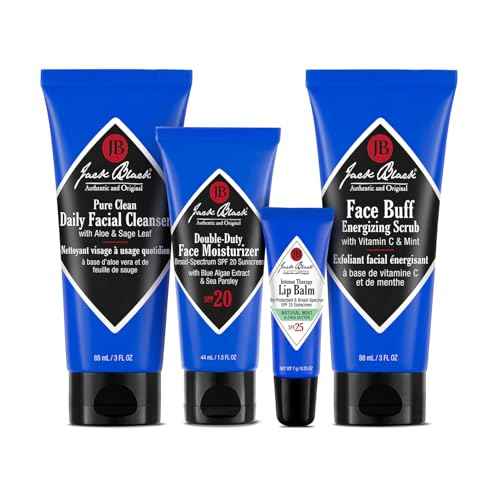 Jack Black Set for Men ? Mens Skin Care Kit, Mens Skincare Gift Set