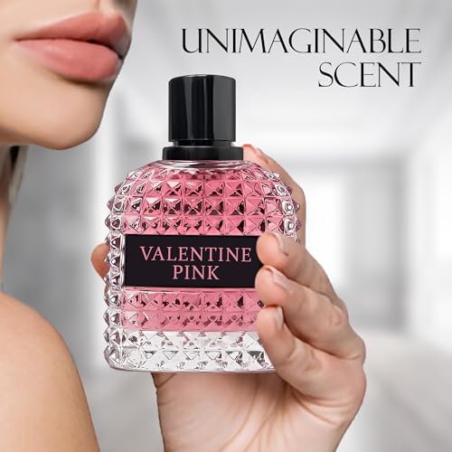 Perfume Couple Set Valent Milano & Pink,Long Lasting Sweet Scent for Women/Men Fragrance 2x100ML
