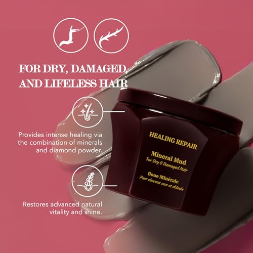 Saphira Mineral Hair Care Collection ? Moisture Repair, Healing Repair & DeFrizz Hair Masks and Mineral Mud Treatments