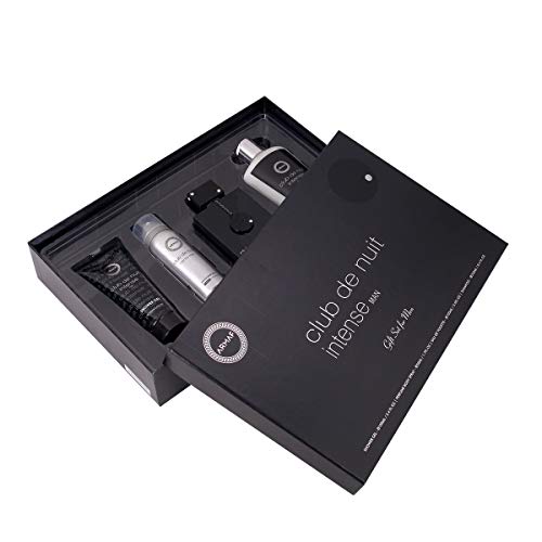 Armaf Club de Nuit Intense for Men 4PC Set (3.6 Ounce Eau de Toilette + 1.7 Ounce Perfume Body Spray + 3.4 Ounce Shower Gel + 8.4 Ounce Shampoo)