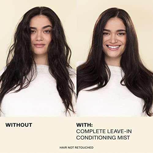 JVN Complete Leave-In Conditioning Mist, 5 Fl Oz, Frizz Fighting Moisture Multiplier, Detangler, UV and Heat Protection Spray, Hair Care for Women and Men, Silicone Free