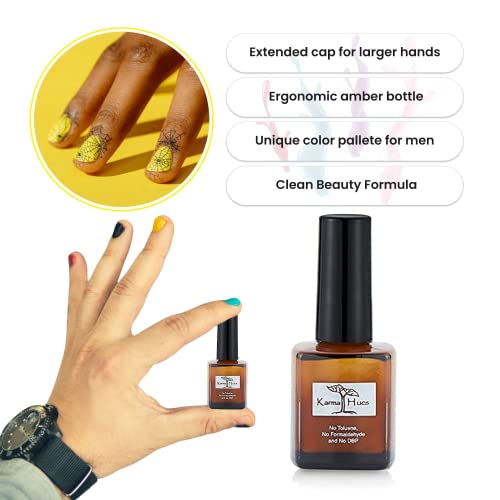 Karma Organic Deep Nutrition Nails Strengthener Non-Toxic Nail Treatment Vegan Cruelty-Free Design for Men's (Deep Nutrition for Nails)