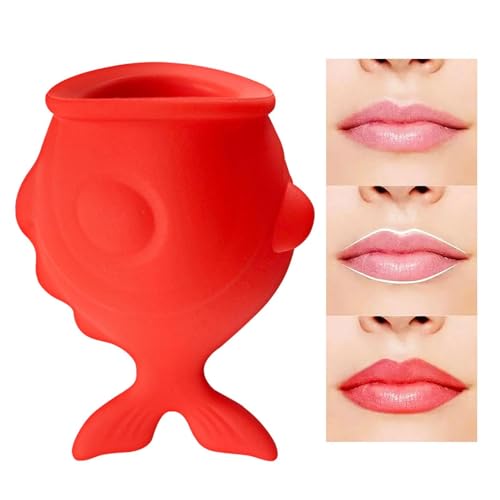 Fish Lip Plumper - Fish-Shaped Lip Suction Device, Longlasting Lip Enhancer Tool | Reusable Lip Plumping Beauty Device, Lightweight Lip Sucker Plumper Tool Suitable For Lip Care And Sexy Lip Mouth