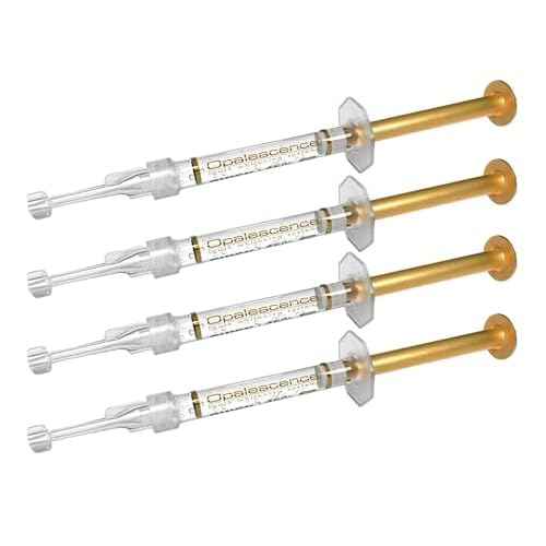Opalescence 45% Syringes Teeth Whitening Gel - with PF - (4 Syringes) Refill Kit Carbamide Peroxide. Made by Ultradent, in Mint Flavor. Tooth Whitening 5359-2
