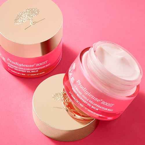 Nuxe Prodigieuse Boost Night Recovery Oil Balm with Jasmine Extract, Rejuvenating Luxury Night Care, 1.7 fl oz