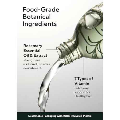 AROMATICA Root Enhancer Rosemary Water Spray for Hair Growth ? Korean Hair Care Oil for Scalp Detox ? Flaky & Itchy & Dry Scalp Treatment ? Free from Sulfate, Silicone, and Paraben (3.38oz)