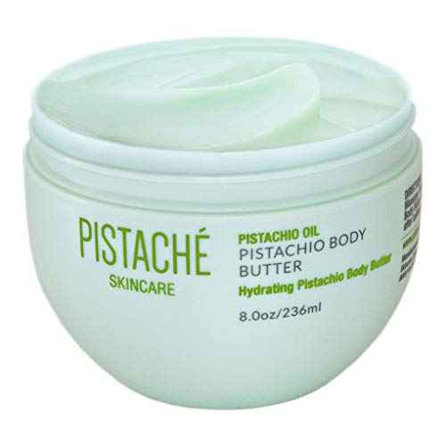 Pistach? Skincare Pistachio Oil Whipped Body Butter Cream | Rich Moisturizer for Dry Skin with Vitamin E & Antioxidant Protection | The Boyfriend Body Butter, 8 oz