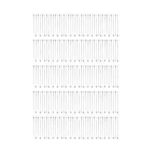 One Tattoo World 100 Pcs 3 Round Shader Sterilized Tattoo Needles, OTW-100-3RS
