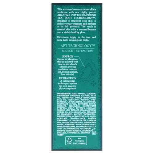 Fresh Tea Elixir Skin Resilience Activating Serum Serum Women 1 oz