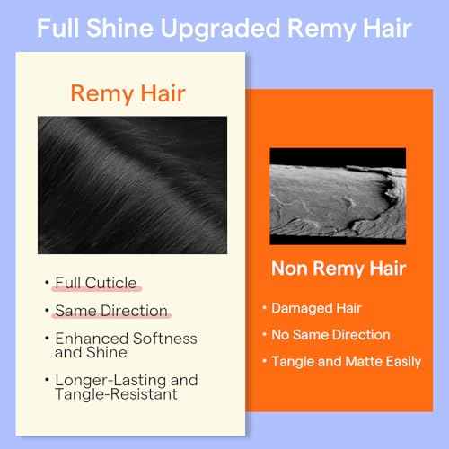 Full Shine Black Clip in Hair Extensions 24 Inch Remy Hair Extensions Clip ins Human Hair Jet Black Natural Hair Clip in Extensions for Long Hair 7 Pieces 120 G