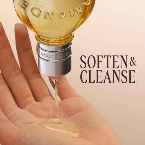 L'OCCITANE Cleansing & Softening Almond Shower Oil, Body Wash & Shaving Base Purifies & Smooths Without Drying Skin, Milky Lather, Nourishing Skincare
