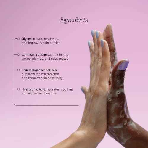 good light Cosmic Dew Water Cleanser. Celestial Gel-to-Foam Face Wash Cleanser. Made with Glycerin and Hyaluronic Acid. Hydrating, Sensitive Skin Safe Korean Skin Care. (3.38 fl oz)