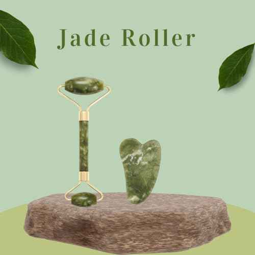 Self Care Natural Unique Organic Spa Set for Women ? Eco Friendly Gift Box with Bamboo Comb, Jade Roller, Facial Sponge, Makeup Remover Pads, Headband & Bath Glove ? Birthday, Relaxation Kit