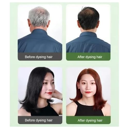 Eazyessential/Neeomall 2025 Japanese Petal Rose Hair Dye Shampoo, Long-Lasting & Natural Hair Color Shampoo, Plant Extracts Healthy Hair Dyeing, Nourishing Natural HairDye (Tea Brown)