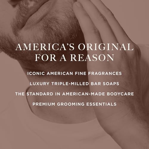 Caswell-Massey Number Six Gold Cap Cologne, Men¡¯s Cologne with Sophisticated Top Notes of Bergamot, Rosemary & White Narcissus with a Premium Lavender Base, 3 Fl Oz