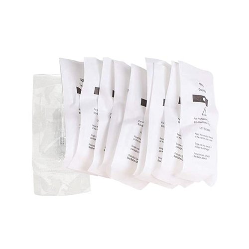 Permanent Makeup Rotary Tattoo Machine Eyebrow Pen Machine with 10PCS Needles For Eyebrows,Lips,Eyeliners B950b (Rose Gold)