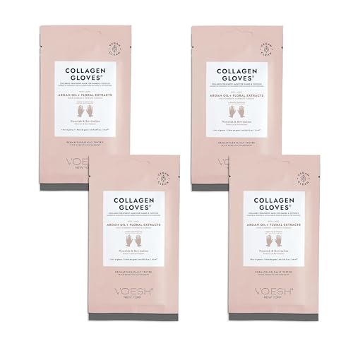 VOESH Collagen Gloves, Vegan Hand Masks, Moisturizing Hand Mask, Lotion Gloves, Hydrating Gloves, Hand Care, Spa Manicure Gloves, Dry Hand Treatment