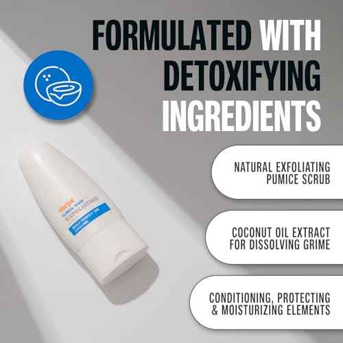 Carpe Exfoliating Underarm Scrub with Odor Protection, Underarm Exfoliator to Improve Deodorant Performance - Energizing Minty Fresh Smell - Armpit Scrub for Women and Men