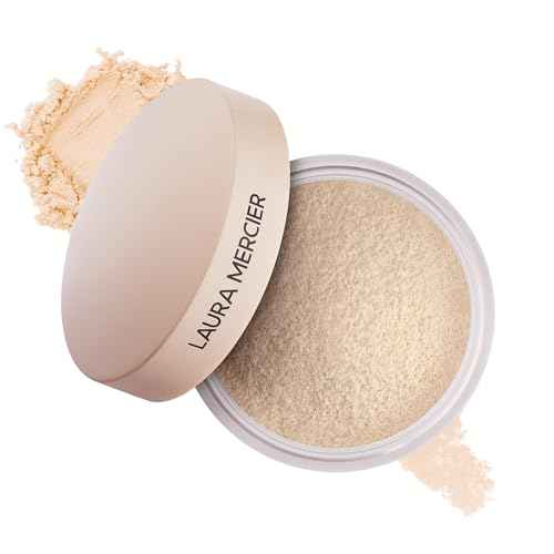 Laura Mercier Translucent Loose Talc-Free Setting Powder Ultra-Blur: Hyaluronic Acid Infused, Natural & Blurring Finish, Long Lasting, 4 Shades, Holiday Gift Set