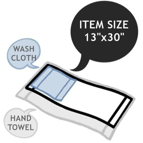 TSマネジメント Soft Airy Washcloths 100% Cotton White 13" x 30" Sets of 1, 3, 5 and 10 Towels Made in Imabari Japan (10)