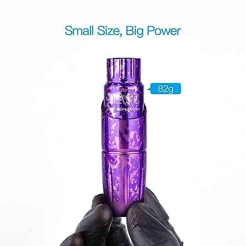 Mast Tour Tattoo Kit Tattoo Pen Kit Complete with Rotary Tattoo Machine for Beginners 20 Pro Cartridges Needles Full Tattoo Accessories(Pink)