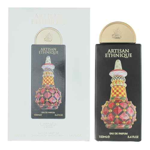 Lattafa Pride Artisan Ethnique for Unisex Eau de Parfum Spray, 3.4 Ounce / 100 ml