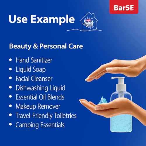 Bar5F Plastic Bottles with Pump Dispenser, 8 oz | Leak Proof, Empty, Clear Refillable, BPA Free for Body Wash, Moisturizer, Face Cream, Liquid Soap | Black & White Pumping Caps | Set of 2