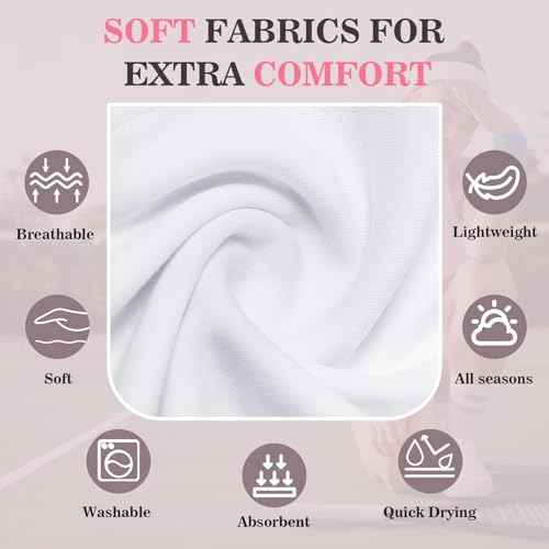 8 Pack Headbands for Women, Elastic Soft Hair Bands Non Slip Women's Fashion Headbands for Daily Workout Yoga Running