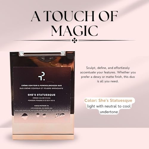 PATRICK TA Major Sculpt Cr?me Contour & Powder Bronzer Duo She's Statuesque