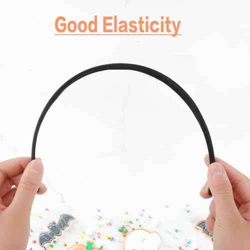 2 Pcs Non Slip Padded Headband Wide Suede Solid Hairband Headbands for Women Trendy Cute Hairband Elastic Hair Accessories Head Band for DIY Costume Girl Fall Wash Face Sister Party Ceremony Halloween