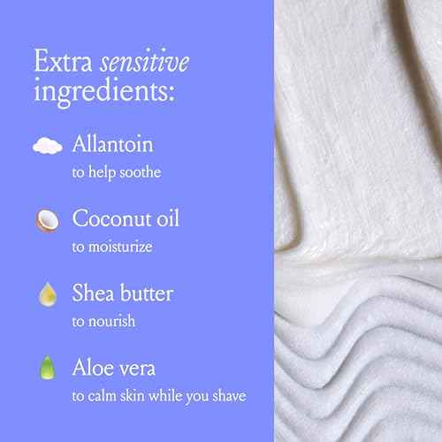 Billie Whipped Shave Cream - Ultra Gentle Protection - Fragrance-Free & Dermatologist-Approved - Designed for Sensitive Skin - 6.5 fl oz