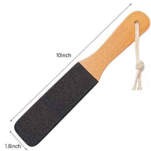 Foot File/Rasp,Exfoliator Pedicure Tool Foot Callus Remover Scrubber for Dead Skin,Corn and Hard Skin - Pumice Stone for Cracked Feet,Heels, Elbows, Hands in Shower