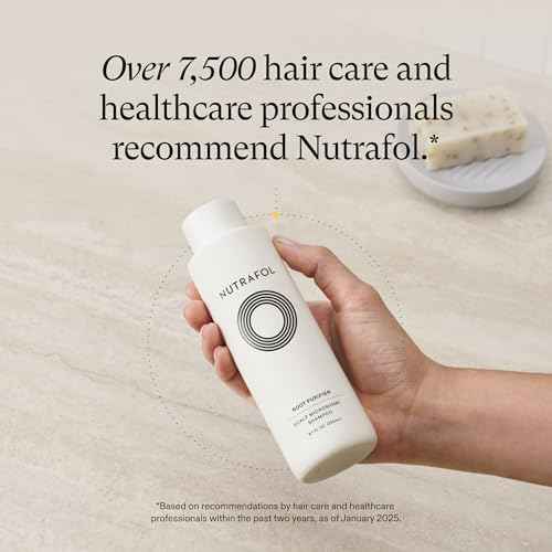 Nutrafol Shampoo, Cleanse and Hydrate Hair and Scalp, Improves Hair Volume, Strength and Texture, Physician-formulated for Thinning Hair, Color Safe, Sulfate Free