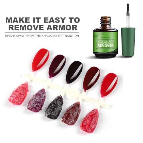 15ML Gel Nail Polish Remover, Gel Polish Remover for Nails, Professional Remove Gel Nail Polish, Quick & Easy Polish Remover In 2-3 Minutes