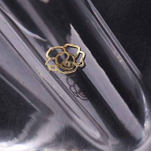 1 Set Acrylic Professional Embossed Mold Nail Art Tools Heart Shape Nail Art Equipments Metal Frame Bending Curve Shaping Press Tools for Nail Salon and Home Nail Art Decors Design, Clear