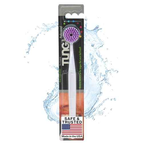 Peak Essentials | The Original TUNG Brush Kits |Tongue Cleaner | Odor Eliminator | Fight Bad Breath | Fresh Mint | BPA Free | Made in America | (1 Count)