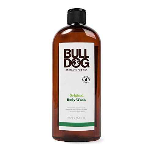 BULLDOG Mens Skincare and Grooming Body Wash, Original, 16.9 Fluid Ounce