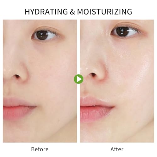 Aloe Vera Face Masks Sheet for Women,Moisturizes Facial Masks Oil Control,Hydrates, Soothes,Home Spa Facial Sheet Mask For All The Skin£¨6Pack£©